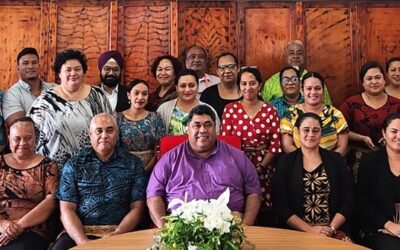 Tonga Statistics Department briefing session with the Minister 
